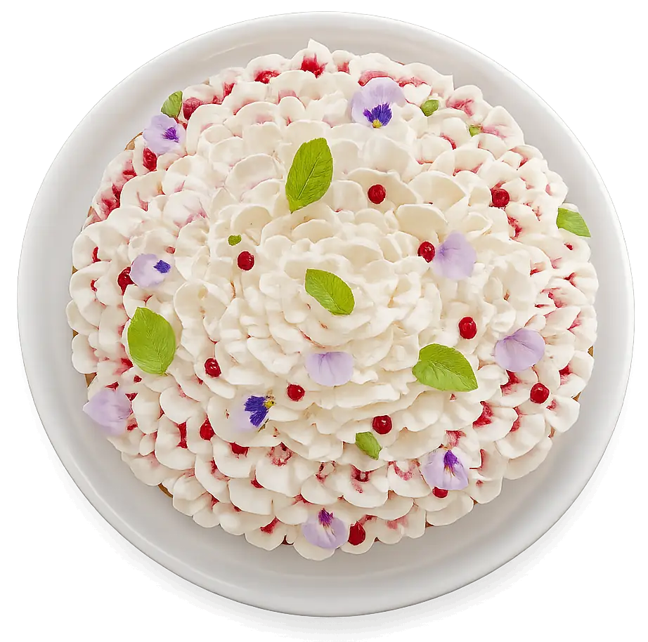 Grande tarte pâtissière maison à la chantilly et fruits rouges, dessert du restaurant L'Hémicycle Toulouse